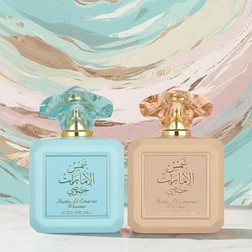 Ard al Zaafaran Shams Al Emarat Khususi Iced Petal & Glaze & Glow Eau de Parfum Sprays 100ml (3.4 oz) thumbnail 6