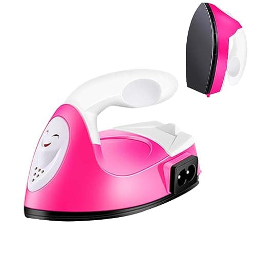 Mini Craft Iron Mini Iron Press,Mini Heat Press Machine for T Shirts Shoes and Hats Small Heat Transfer Vinyl Projects,Portable Travel Irons Mini Heat Press Crafting Craft Clothes - Image 1