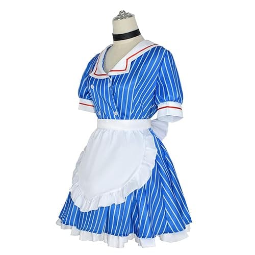 HYJXDLLS Kasane Costume Outfit Halloween Dress Aoron Dress Uniform Set thumbnail 4