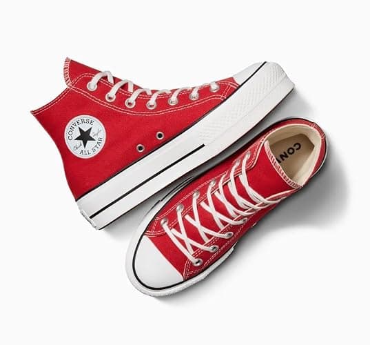 Converse Chuck Taylor All Star Lift Women's Lace Up Canvas Sneaker - 9.5 - Red thumbnail 5