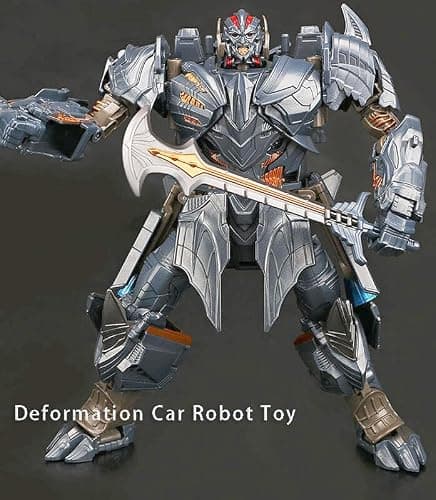Action Figures, Deformation Model Aeroplane Toy,Portable Aeroplane Model Alloy Deformed Robot for Kids Boys and Girls thumbnail 8
