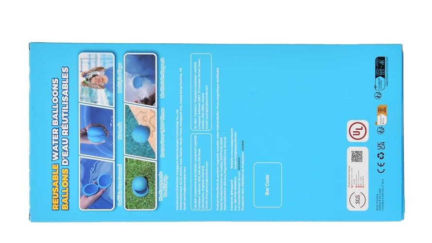 Reusable Water Balloons, Water Bombs Splash Ball, Magnetic Water Ball for Outdoor Games, Summer Party(8Pcs) thumbnail 8