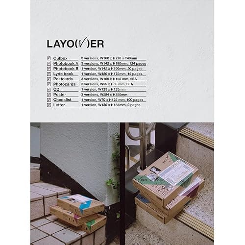 Bts V - Layover 1st Solo Album (Random) thumbnail 2