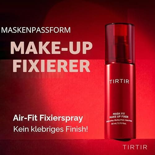 TIRTIR Makeup Bundle | Mask Fit Make-up Fixer (2.7 Fl Oz) + Mini Mask Fit Red Cushion Foundation #21N Ivory | Long-Lasting Setting Spray & Full Coverage K-Beauty Makeup thumbnail 2