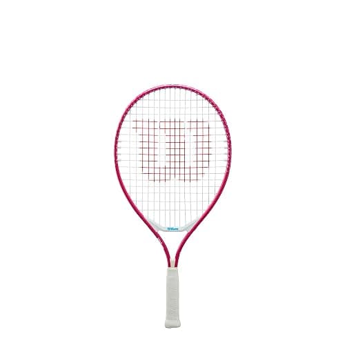 Wilson Ultra Power 21" Junior Recreational Tennis Racket - Pink/White/Blue - Image 1