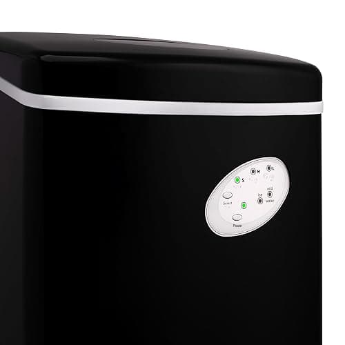 NewAir Counter Top Ice Maker Machine (Black), Compact Automatic Ice Maker, Cubes Ready in 6 Minutes, 28 Pounds in 24 Hours - Perfect for Home/Kitchen/Office/Bar thumbnail 11