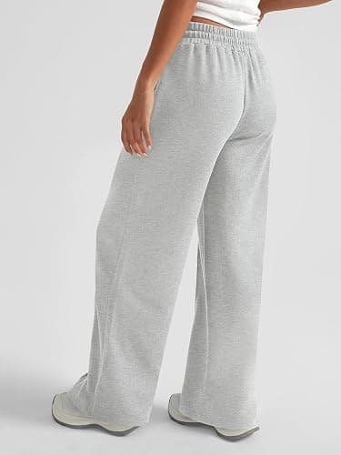AUTOMET Womens Wide Leg Sweatpants Baggy Lounge Travel Pants Fall Fashion Outfits 2025 Winter Clothes Joggers thumbnail 4
