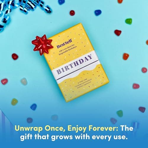 BestSelf Birthday Deck – 75 Conversation Cards & Activities for Unforgettable Birthday Celebrations | Fun, Meaningful, and Engaging Party Card Games | Gifts for Family, Couples, Friends thumbnail 7