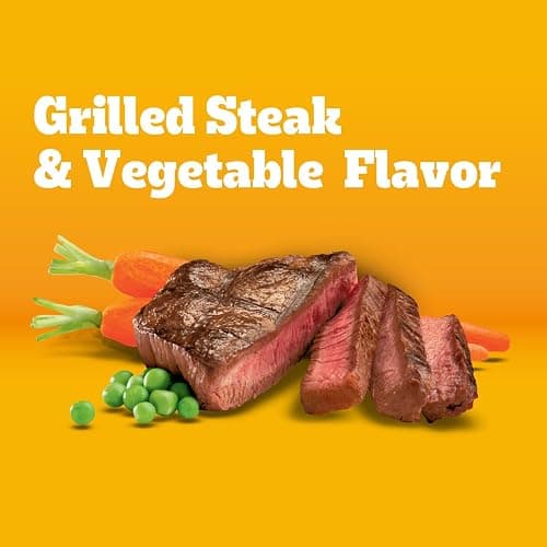 Pedigree Adult Dry Dog Food, Complete Nutrition, Grilled Steak & Vegetable Flavor, 18 lb. Bag thumbnail 4