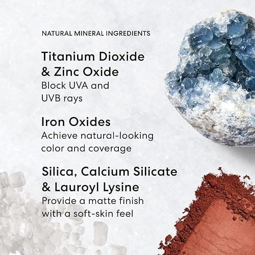 bareMinerals Original Loose Powder Foundation SPF 15, Clean Mineral Powder Face Makeup, Sheer-to-Full Coverage, Talc-Free, Non-Comedogenic, Vegan, Cruelty-Free & Dermatologist-Tested thumbnail 7