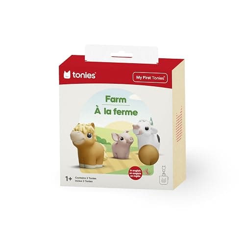 Tonies My First Farm Set - Cow, Pig and Horse Soft and Squeezable Audio Toy Figurines thumbnail 9