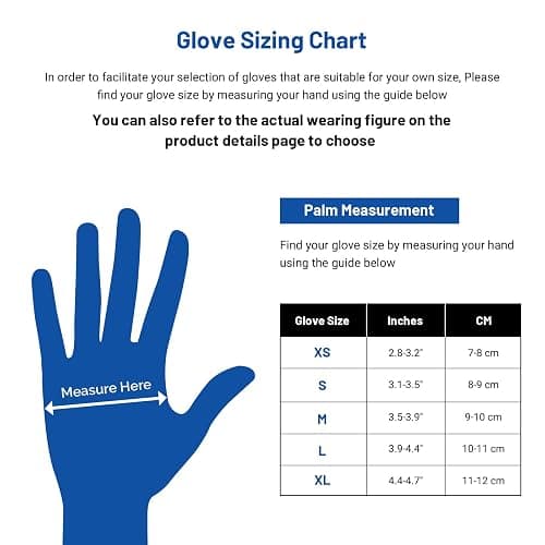 JMU Black Nitrile Gloves Medium Bulk, Case of 1200, 3.5Mil, Latex Free Powder Free thumbnail 8