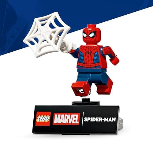 LEGO|Marvel Spider-Man Hero Figure - Superhero Toy incl. Action Figure w/Collectible Minifigure for Room Decor - Gift for 12+ Year Old Boys & Teenage Movie Fans - 76346 thumbnail 6
