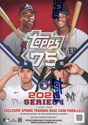 2026 Topps Series 1 Baseball EXCLUSIVE Factory Sealed Blaster Box with (72) Cards Including SPRING TRAINING PARALLELS! Celebrate Topps 75th Anniversary! Look for Autos,Relics,RCs,Parallels & More! thumbnail 2
