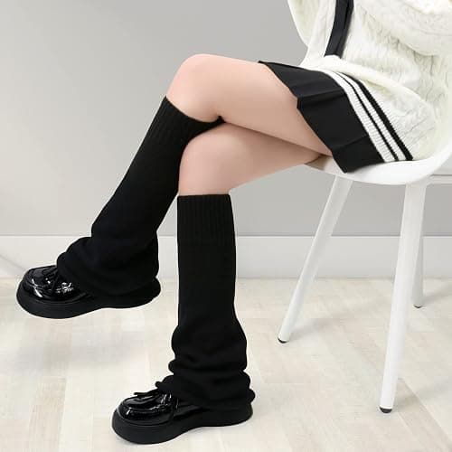 Olreco Leg Warmers Kawaii Leg Warmers Y2K Harajuku Legs Warmer for Girls Women Gyaru Cutecore Lolita Accessories Gothic Socks thumbnail 5