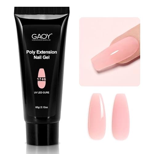 gaoy polygel - clear pink - Image 1