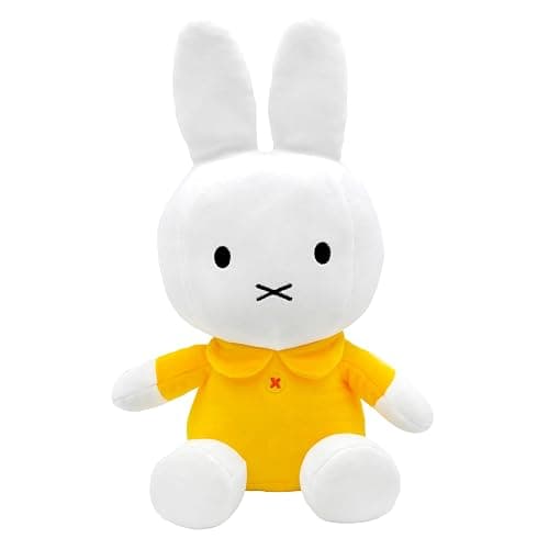 Kids Preferred Miffy Plush Toy, 8 Inch Sitting Dutch Bunny Plush from Dick Bruna, Soft Boa Rabbit Bunny Stuffed Animal Plushie Doll for Girls and Boys - Image 1