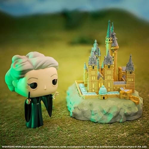Funko Pop! Town: Harry Potter: Chamber of Secrets 20th Anniversary - Minerva with Hogwarts, Multicolor - Standard thumbnail 2