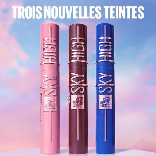 Maybelline New York - Mascara Volume & Longueur - Sky High - Teinte : Burgundy Haze - 7,2 ml thumbnail 7