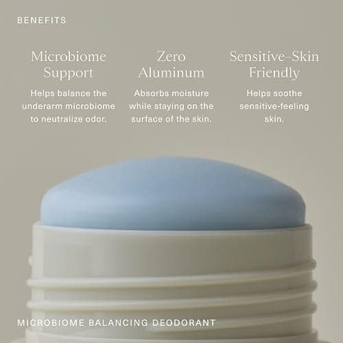 Oak Essentials Microbiome Balancing Deodorant | Aluminum-Free, Clean Deodorant with Blue Tansy for All-Day Odor Protection, 1.7 Oz thumbnail 3