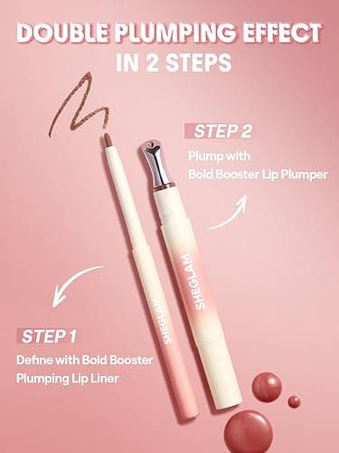 SHEGLAM Hydrating Lip Gloss Cruelty-Free Plumping Peptides-Rosé Veil - Rosé Veil thumbnail 3