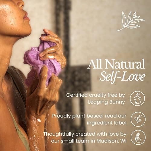 Bare Botanics Dry Body Brush for Lymphatic Drainage - Improve Circulation w/Gentle Exfoliation for Soft Skin - Ergonomically Designed w/Elastic Strap - Soft but Firm Natural Boar Bristles thumbnail 7