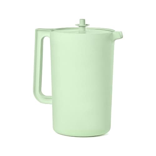Tupperware Heritage 1 Gallon Pitcher in Mint, Dishwasher Safe and BPA Free - Image 1