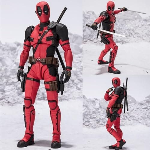 JAMRYSE ZD Toys Wolverine Action Figure, Movie Collectible Edition, 1/10 Scale Full Set Articulated Figure, 7 Inches (Deadpool) thumbnail 3