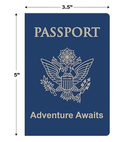 Beistle Set of 8 Around The World Passports, Global Adventure Travel Party Favors, Made In USA Since 1900 thumbnail 5