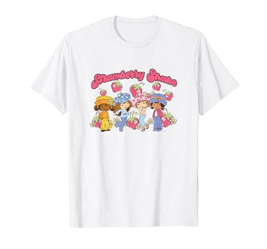 Strawberry Shortcake Strawberry Shake Friends T-Shirt - Image 1