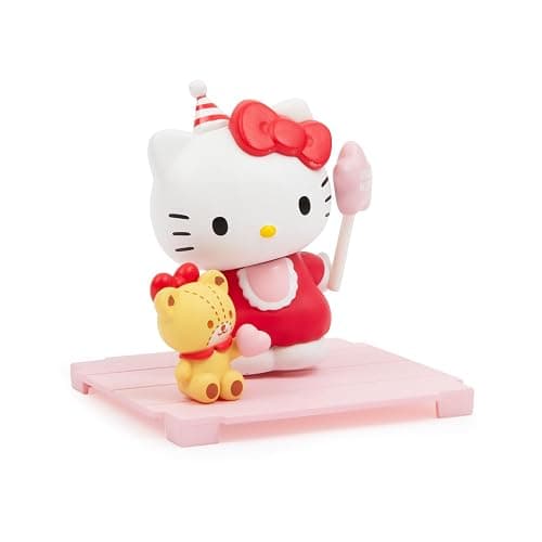 Hello Kitty Mini Figure Blind Box – 1 Random Character Included (Ode to Joy Series), Collect 1 of 8 Styles + 1 Secret, Sanrio Figure with Party Accessory, Base & Stackable Display Box thumbnail 3