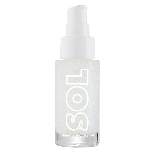 ColourPop x Twilight Sol Shimmering Dry Body Oil - Moisturizing Body Care, Shimmer Oil & Glowy Summer Makeup - Infused with Nourishing Coconut, Argan & Almond Oils - Like Diamonds (0.16 Fl Oz) - Image 1