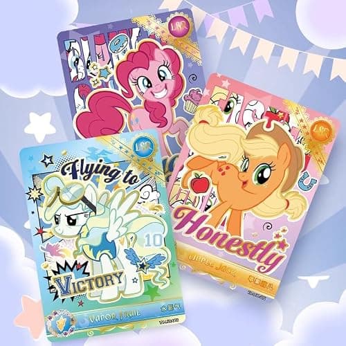KAYOU My Little Pony Trading Cards Moon Edition Series 5 Collector Box 18 Booster Packs Rare Collectible Set【CN】 thumbnail 4