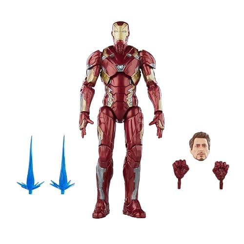 Hasbro Marvel Legends Series Iron Man Mark 46, Captain America: Civil War Collectible 6 Inch Action Figures, Marvel Legends Action Figures - Image 1