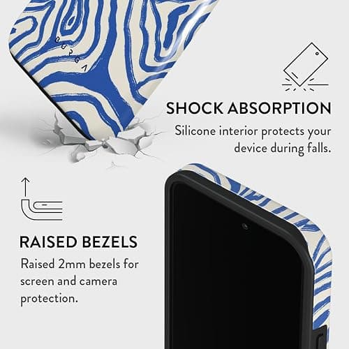 BURGA Phone Case for iPhone 14 Pro - Cute, Trendy, Aesthetic, Designer Pattern, 14pro Phone Cover, Hard Shell Protection - fits Apple iPhone 14 Pro Case for Women and Men thumbnail 4