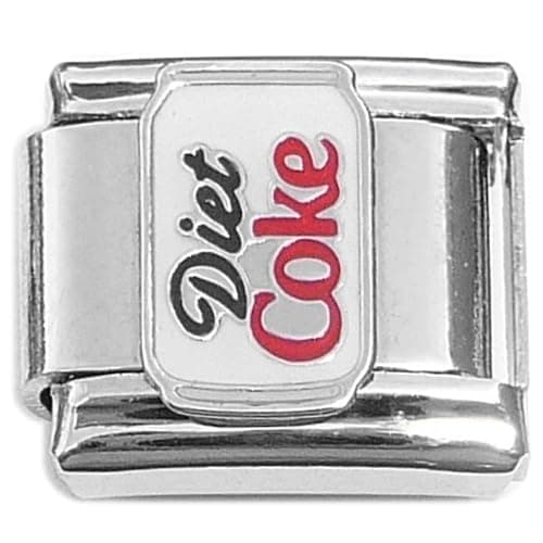 NewCharms Diet Soda Pop Can Italian Charm - Image 1
