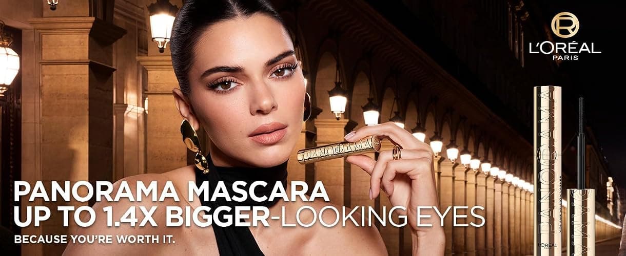 L'Oreal Paris Volumising Mascara, For Intense Volume and a Fanned Out Effect, 1.4x Bigger Looking Eyes, Clump-free Formula, Suitable for Sensitive Eyes, Volume Million Lashes Panorama thumbnail 15
