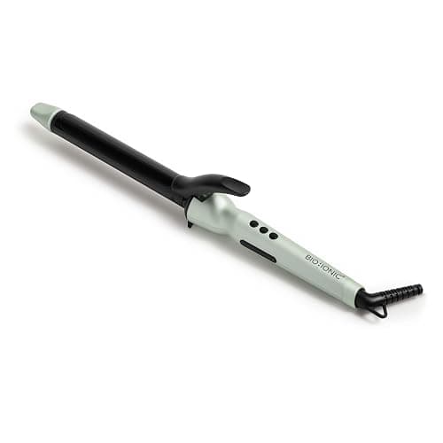 Bio Ionic Long Barrel Styler, 1" Curling Iron with Moisture Heat Technology & NanoIonic MX, Versatile Curling Wand with Adjustable Heat Settings, Hair Curler with 2" Extended Barrel, Jade Green - Image 1