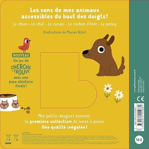 Mes animaux - Mes petits imagiers sonores - Dès 1 an thumbnail 2