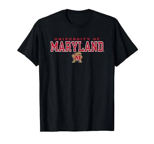 Maryland Terrapins Basic Officially Licensed T-Shirt Small - Image 1
