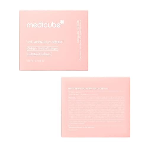 medicube Collagen Jelly Cream- Niacinamide & Freeze-Dried Hydrolyzed Collagen-Boosts skin barrier hydration & gives 24h Glow & Firmer looking skin | No artificial color, Korean skincare (3.71 fl.oz.) thumbnail 8