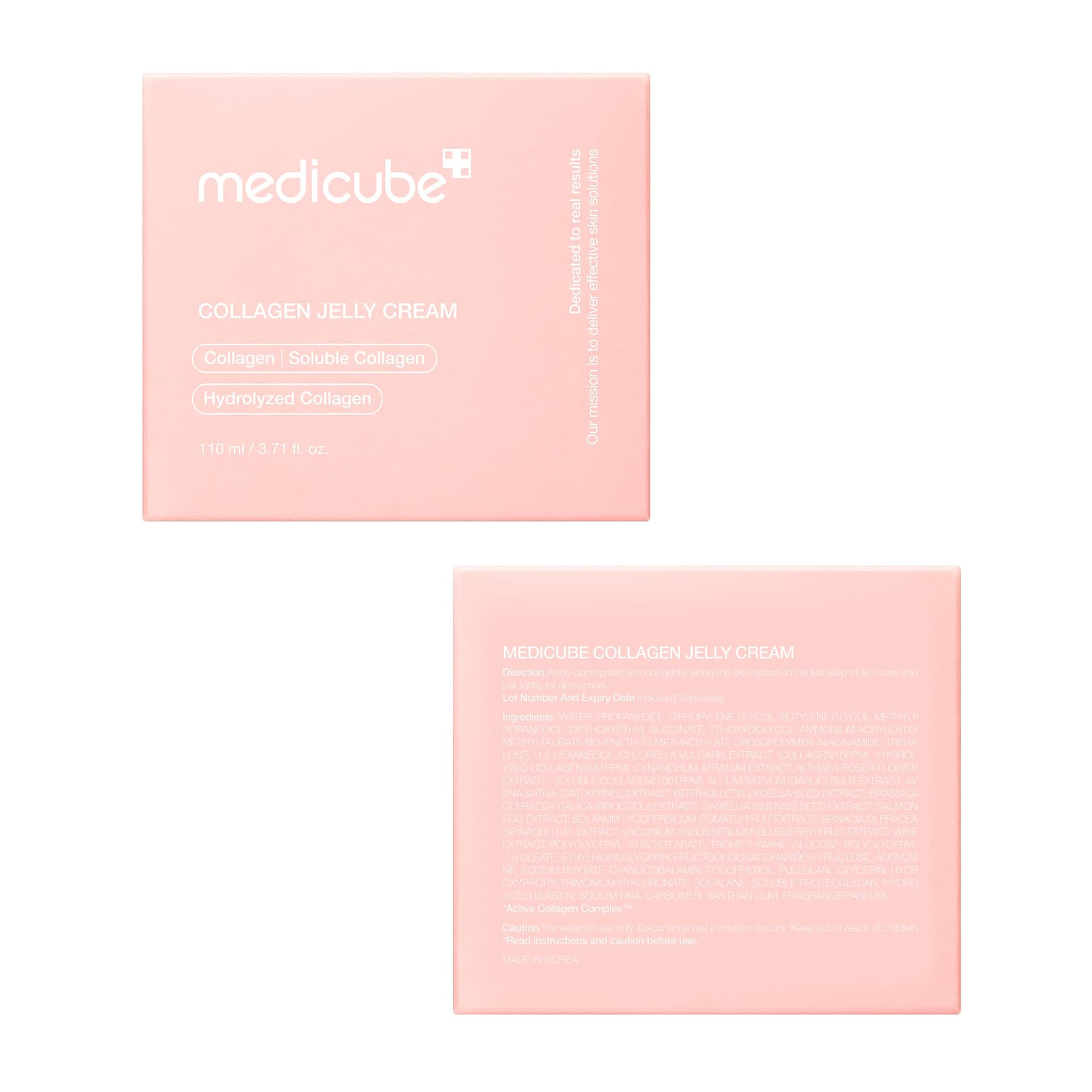 medicube Collagen Jelly Cream- Niacinamide & Freeze-Dried Hydrolyzed Collagen-Boosts skin barrier hydration & gives 24h Glow & Firmer looking skin | No artificial color, Korean skincare (3.71 fl.oz.) thumbnail 8