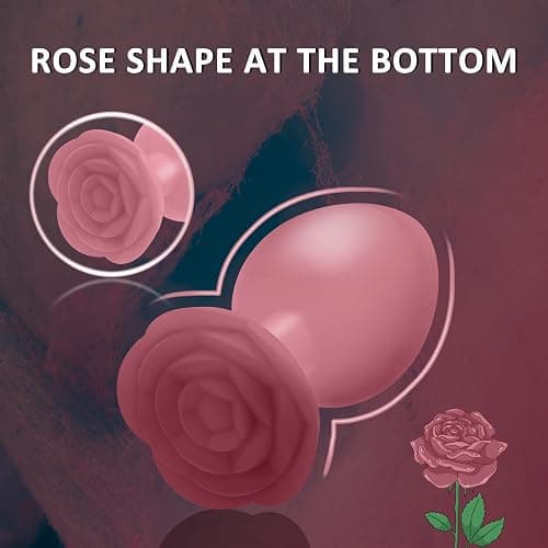 Anal Plug Sex Toy, 3Pcs Silicone Anal Plugs Training Set,Training Set with Prostate Sex Toys for Beginners Advanced Users（Pale Pink） thumbnail 3