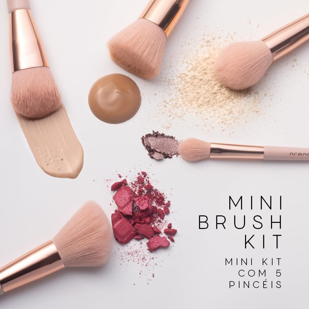 Océane Mini Kit Com 5 Pincéis Mini Brush Kit thumbnail 3