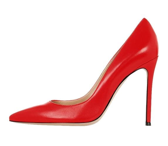 EDEFS Escarpins Pointus - Talons Hauts Femme 10 cm Talon Aiguille | Chaussures de Bureau & Soirée - Image 1