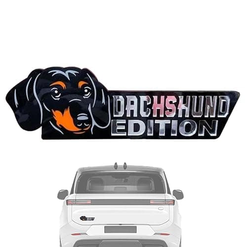 Dog Emblem for Car, Edition, Acrylic Car Badge Stickers, Outdoor Emblems for Car, Truck, RV, Boat, Car ID Stickers, Decoration | 3D Funny Dogs Acrylic Automotive Badge 3D Funny Automotive Exterior Decoration Decals Stickers for Trucks, RVs, Boats thumbnail 6