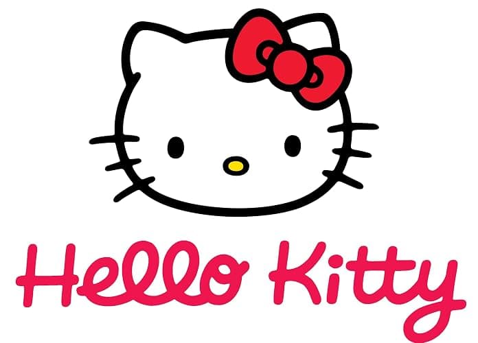 Hello Kitty Girls Shirts - 2 Pack Cotton Blend Short Sleeve Tops - Crewneck Cute Graphic Girls Tee Shirt Pack thumbnail 7