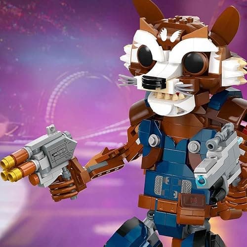 Lego Marvel Rocket & Baby Groot, Buildable Superhero Toy for Kids from Marvel Studios' Guardians of The Galaxy, Figure for Role Play, Gift for Boys and Girls from 10 Years, 76282 thumbnail 7