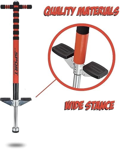 New Bounce Pogo Stick for Kids - Pogo Sticks, 40 to 80 Lbs - Sport Edition, Quality, Easy Grip, PogoStick for Hours of Wholesome Fun thumbnail 5