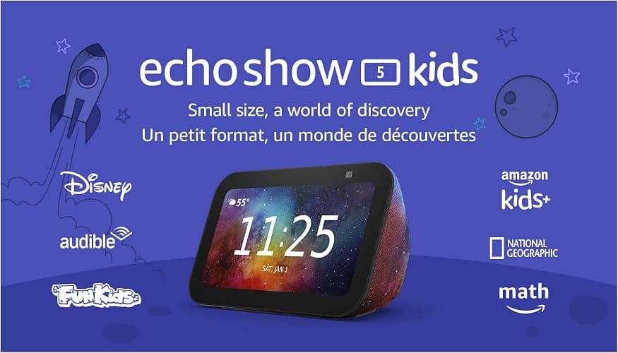 Amazon Echo Show 5 Kids (newest model), Designed for kids, with parental controls, Galaxy thumbnail 9
